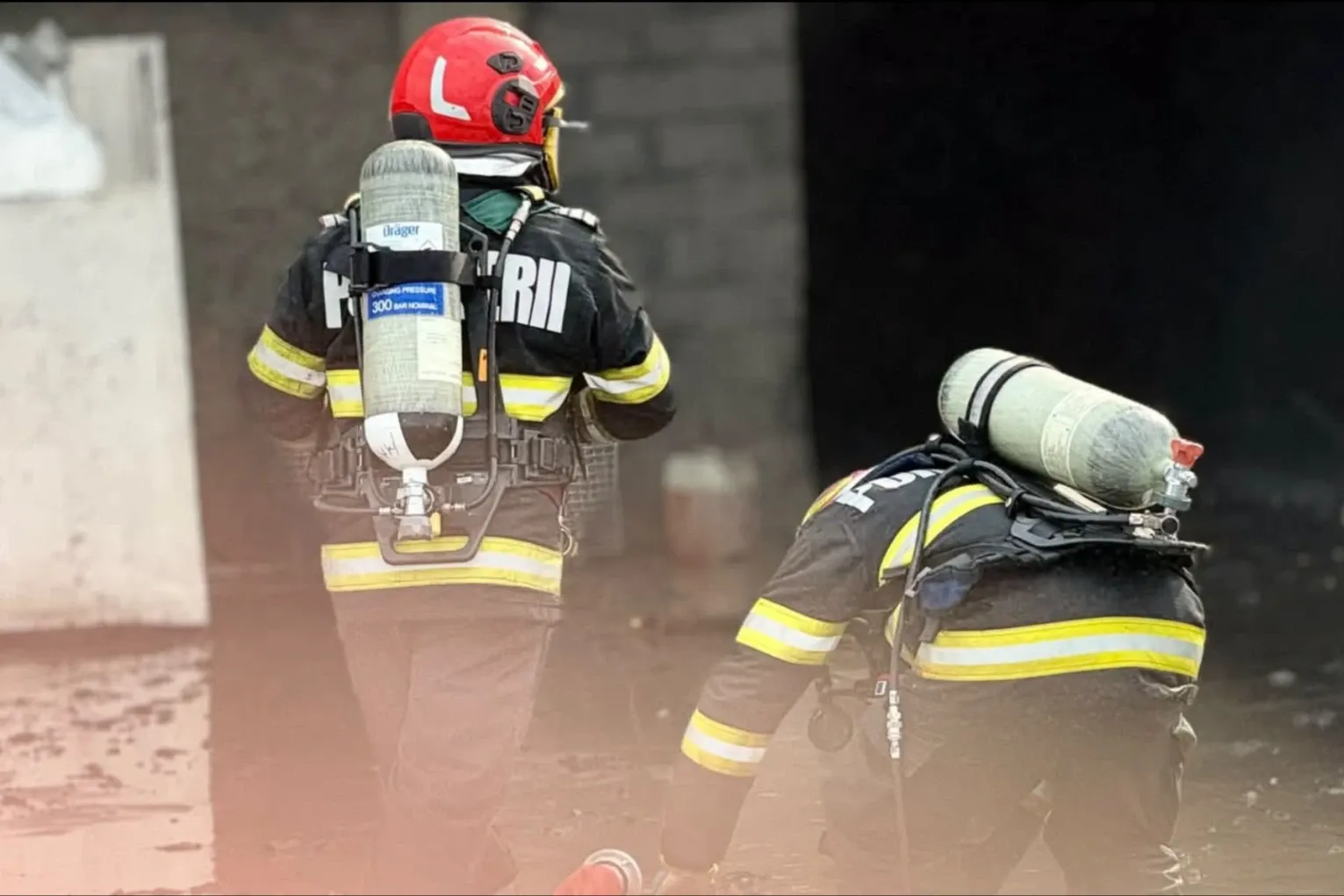 Incendiu locuințe