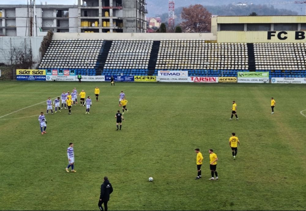 A 7-a înfrângere consecutivă pentru FC Braşov