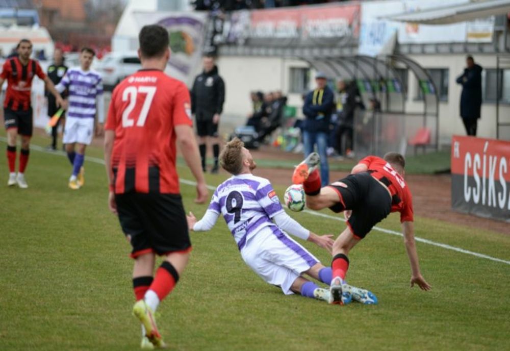 FK Csikszereda, succes obținut în repriza a doua