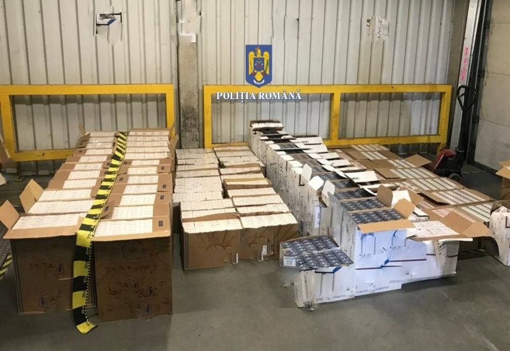 Țigări în loc de mere: descoperirea făcută de polițiștii din Timișoara