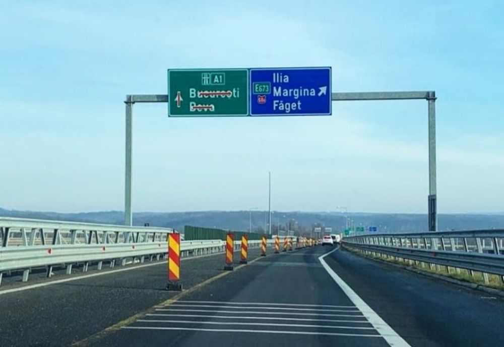 Restricții pe A1 din cauza lucrărilor la nodul rutier Margina
