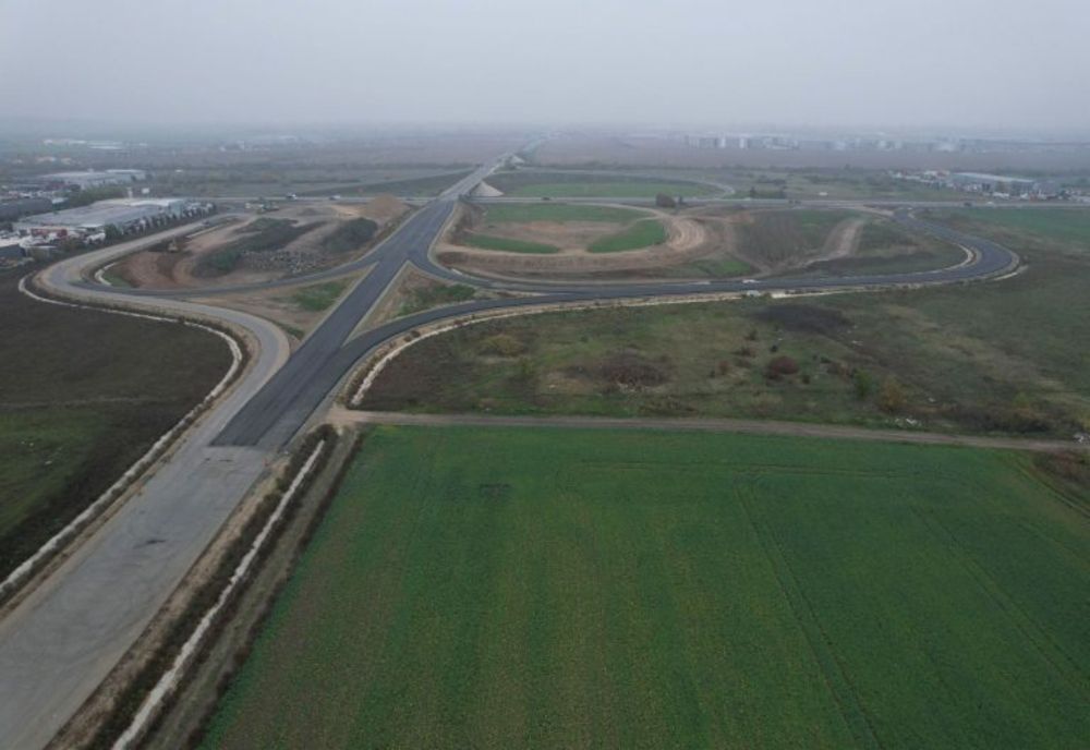 Avans de 1% pe șantierul centurii de sud a Timișoarei în ultima lună