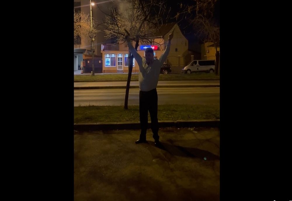 A tras cu pistoalele, de Revelion. După ce imagini cu "spaima Timișoarei" au apărut pe online, poliția s-a sesizat.