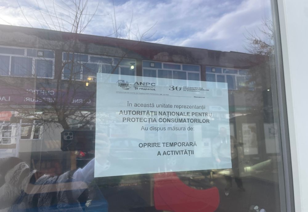 Brutărie din zona Piața Doina, amendată de OPC. Activitatea a fost oprită