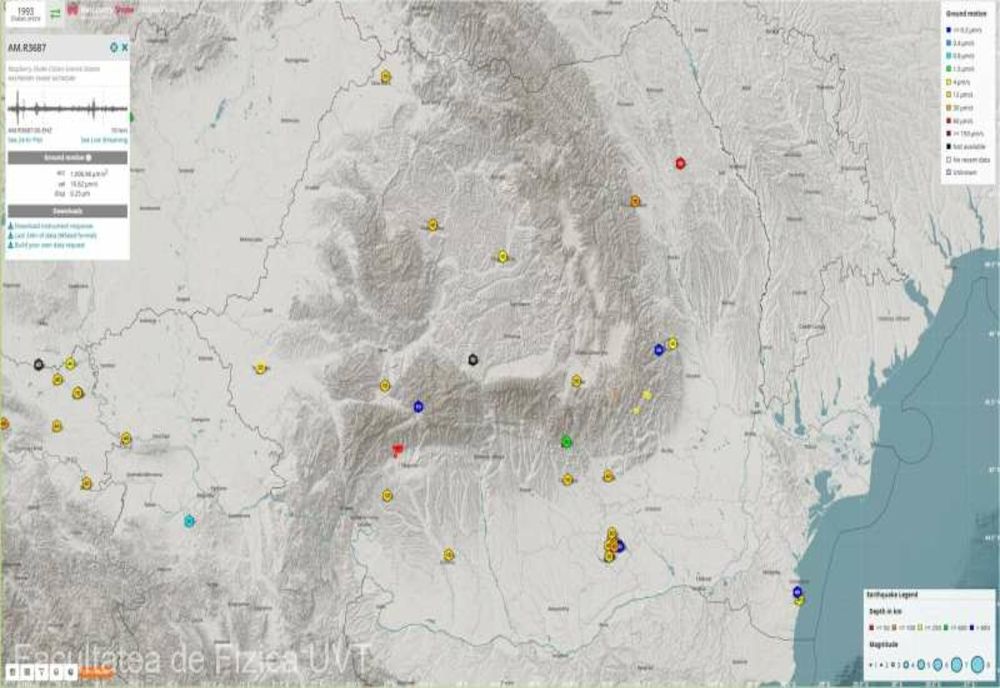 Timiş: Seismometru afiliat reţelei Raspberry shake, pus în funcţiune de UVT