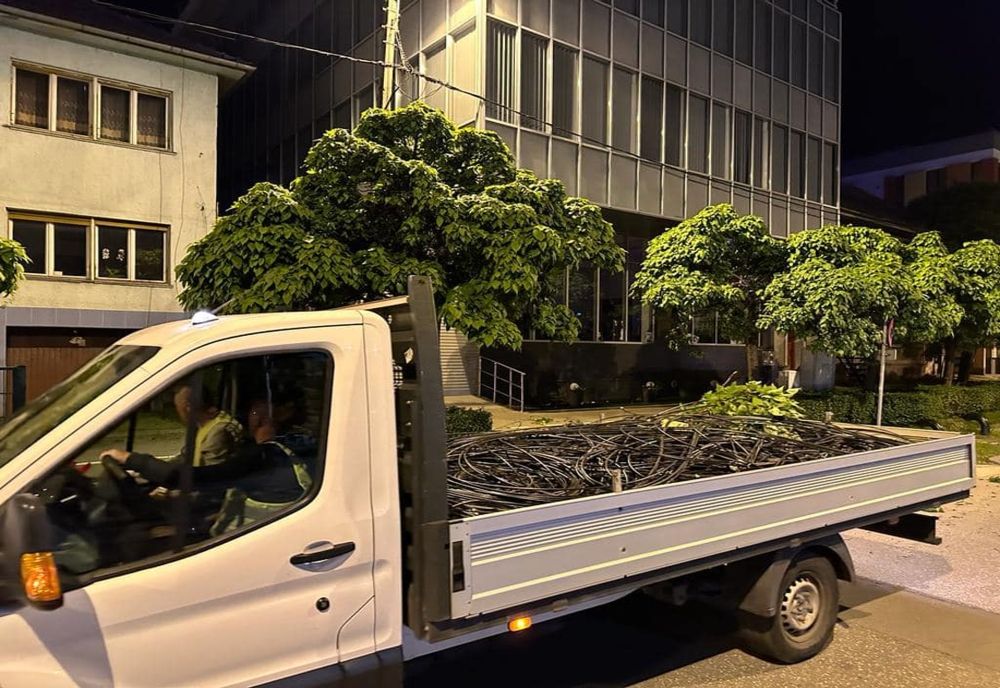 O nouă etapă în acțiunea "Ghilotina": Operațiuni de eliminare a cablurilor aeriene