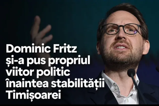 PNL Timișoara, atac direct la Dominic Fritz: A pus propriul viitor politic mai presus de stabilitatea orașului