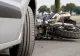 Motociclist de 17 ani rănit într-un accident pe DN6 și sancționat de polițiști