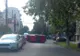 Masina rasturnata dupa un accident la Timisoara. Surpriza pentru politistii ajunsi la fata locului
