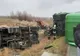 TIR răsturnat lângă Lugoj
