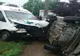 Accident între un autoturism și un microbuz