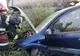 Accident la coborârea de pe autostradă: o mașină s-a ciocnit cu un camion