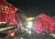 Trafic oprit pe autostrada A1, din cauza unui accident între două tiruri