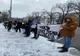 Protest studențesc la Timișoara: "Ne scuzați că nu suntem deputați!"