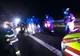 Accident pe autostradă, în Timiș: un microbuz s-a răsturnat și a acroșat o altă mașină