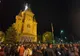 Sute de timișoreni s-au adunat în fața Catedralei Mitropolitane  pentru a sărbătorii Învierea 