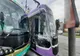 Tramvai din noile garnituri ale Timișoarei, lovit de un autobuz