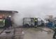 Incendiu într-o localitate din Timișoara. Mai multe mașini s-au făcut scrum