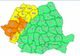 Avertizare meteo: cod PORTOCALIU de fenomene PERICULOASE - unde lovesc puternic furtunile. HARTA
