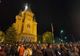 Sute de timișoreni s-au adunat în fața Catedralei Mitropolitane  pentru a sărbătorii Învierea 